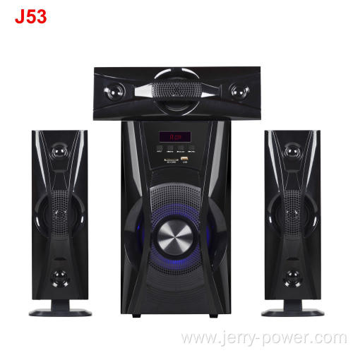 High power high sound quality 3.1 channel home theatre speaker J53